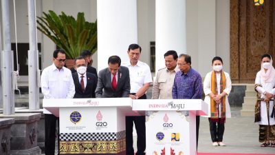 Permudah Akses Tamu G20, Presiden Jokowi Resmikan Terminal VVIP Bandara I Gusti Ngurah Rai Bali