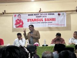 Anggota DPRD Sumbar Syamsul Bahri Jemput Aspirasi ke Nagari Maha Karya Pasbar