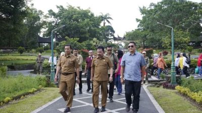 Wawako Asrul Sambut Rombongan Danjen Akademi TNI di Padang Panjang