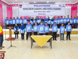 Pelantikan Pengcab ASRI Padang, Wawako Ekos Albar: Gowes Semakin Booming di Masyarakat
