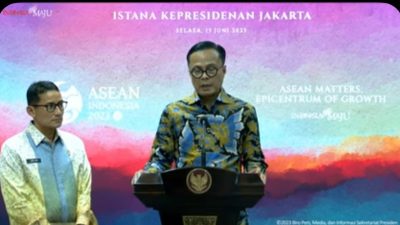 Ratas dengan Presiden Jokowi, Dony Oskaria: Mudah Pasarkan Borobudur ke Manca Negara
