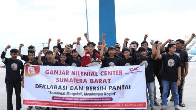Ganjar Milenial Center Sumbar Deklarasikan Ganjar Pranowo Presiden 2024