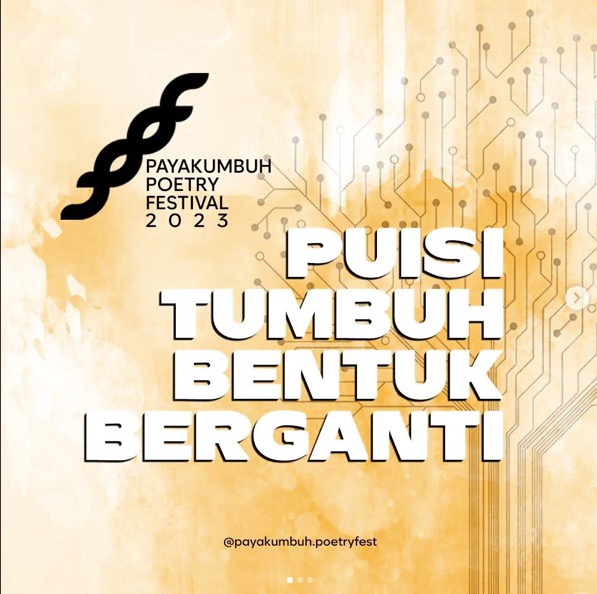 Dihadiri Sastrawan Asia Tenggara, Payakumbuh Poetry Festival 2023 Segera Dimulai