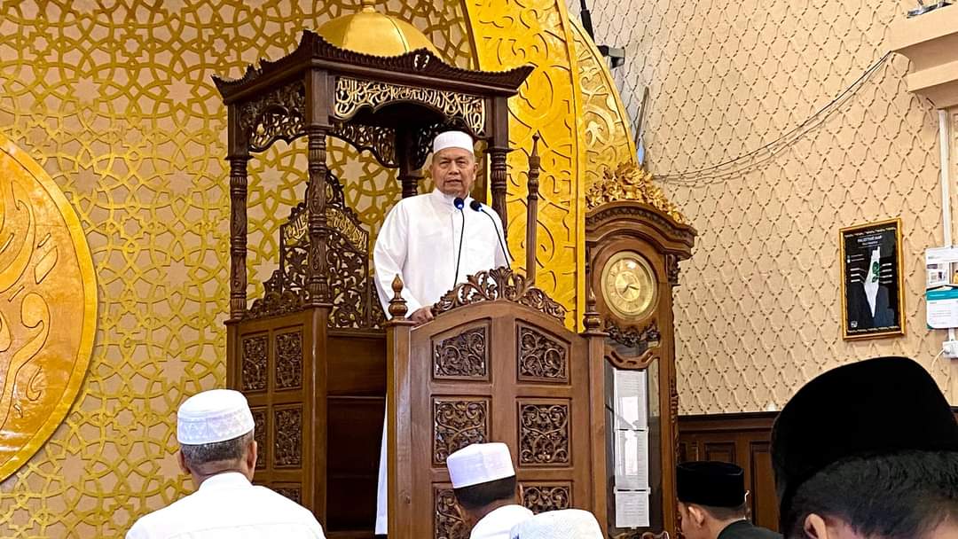 Sholat Id Di Masjid Agung Baitul Ilmi, Bupati Hamsuardi: Rayakan Idul Fitri Dengan Sederhana
